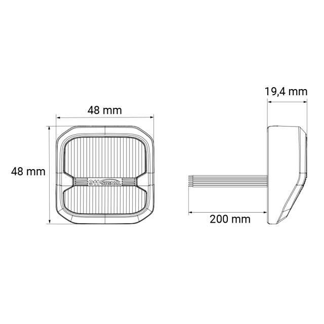 POLARIS BLIXTLJUS /  ARBETSBELYS R65 KL2