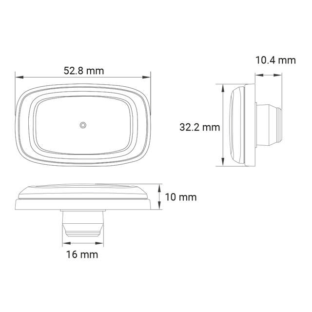 BLIXTLJUS REACTOR  ORANGE R65