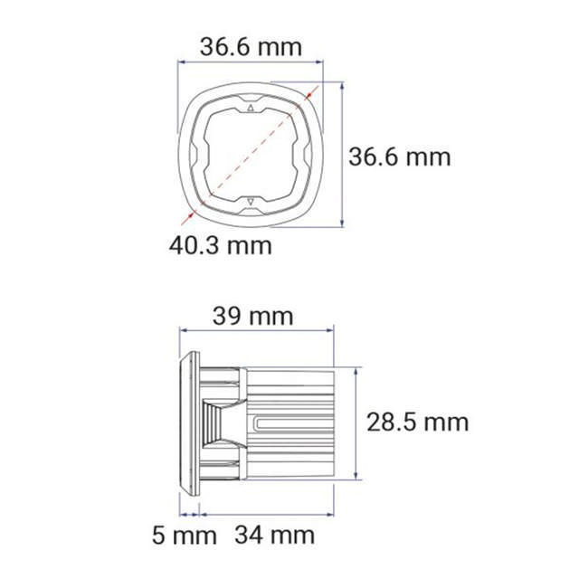 BLIXTLJUS POPNLOCK  F16 TONAD R65