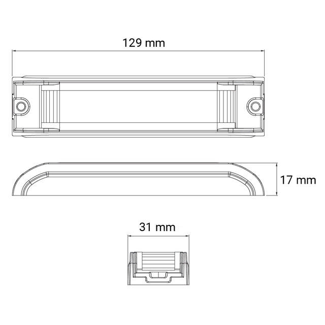 BLIXTLJUS ID6 R65  ORANGE 3M ADR