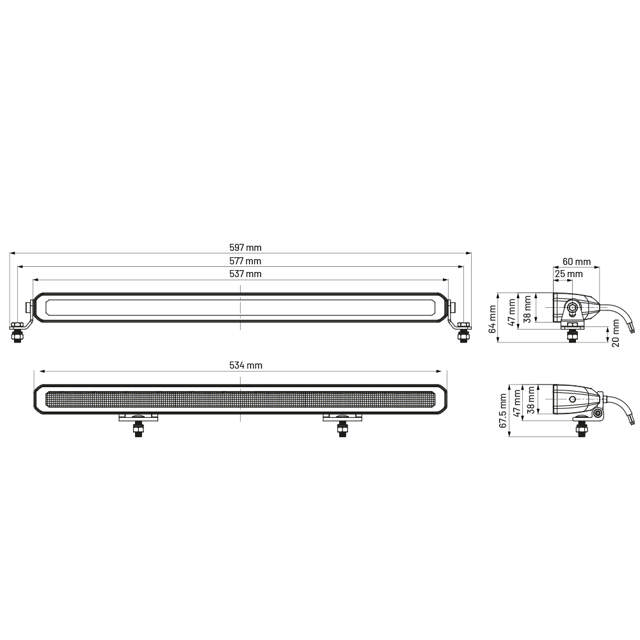 ARIES ARBETSLJUSRAMP  120W 21