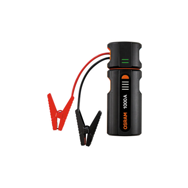 OSRAM BATTERYJUMPSTART 1000  5L BENSIN / 2.0L DIESELMOTOR,12V
