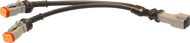 Y-KABEL 40 CM MED DT KONTAKTER (1 HANE 2 HONOR)