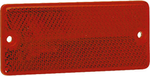 REFLEX 90X40 MM. RÖD SJÄLVHÄFTANDE MED HÅL