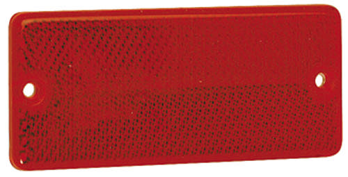 REFLEX 90X40 RÖD MED HÅL