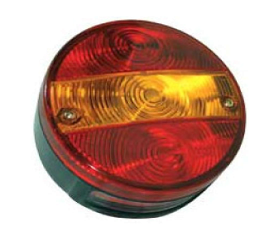 RESERVGLAS FÖR BAKLYKTA SIM RUND 140 MM.