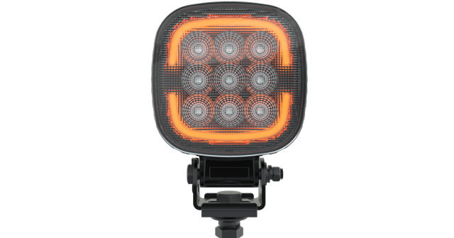 TRICOLOR Arbetssljus 45W LED med positionsljus