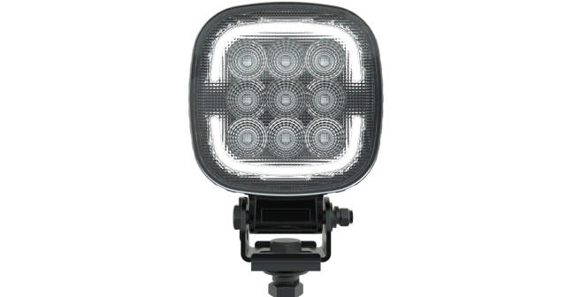 TRICOLOR Arbetssljus 45W LED med positionsljus