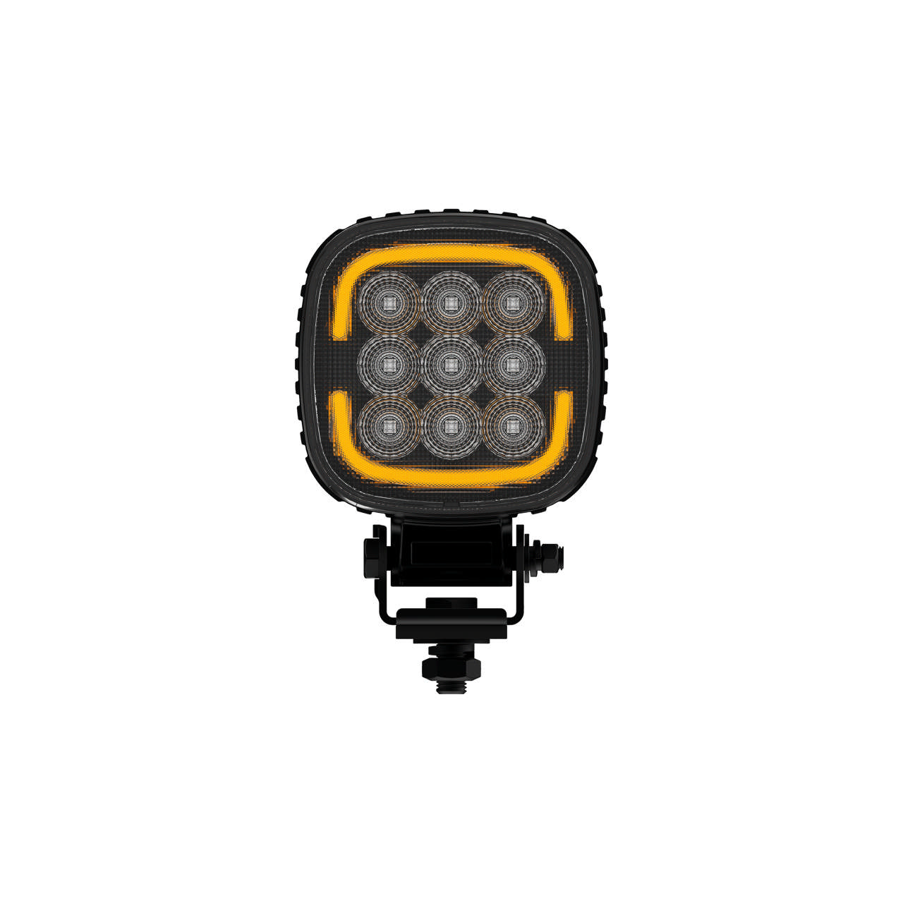 TRICOLOR ARBETSSLJUS LED 45W MED VARNINGSLJUS R65