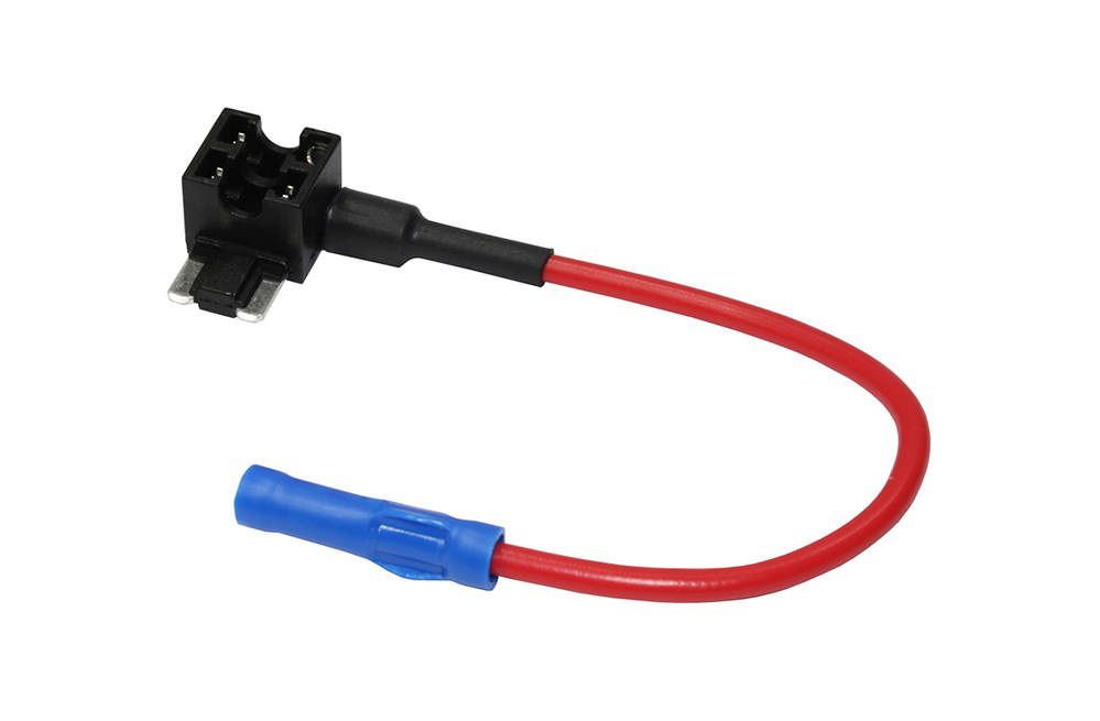 EXTRA SÄKRAT UTTAG FÖR MICROSÄKRING 10 CM KABEL