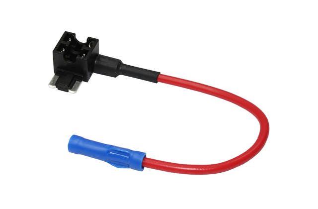 EXTRA SÄKRAT UTTAG FÖR MICROSÄKRING 10 CM KABEL