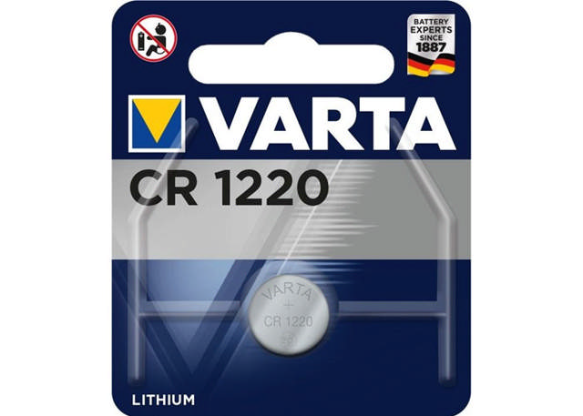 CR1220 VARTA KNAPPCELL BATTERI
