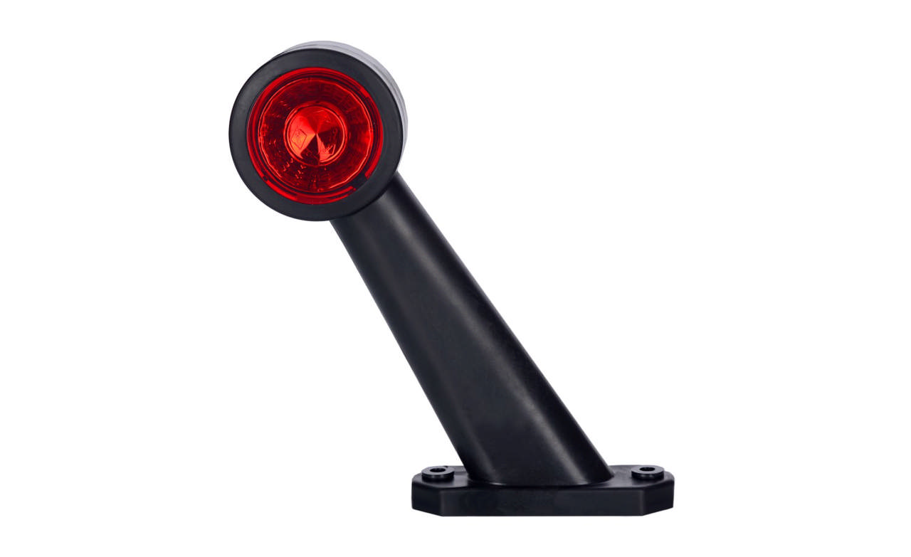 POSITIONSLJUS HÖGER LED RÖD/VIT 12/24V GUMMIARM 168MM.