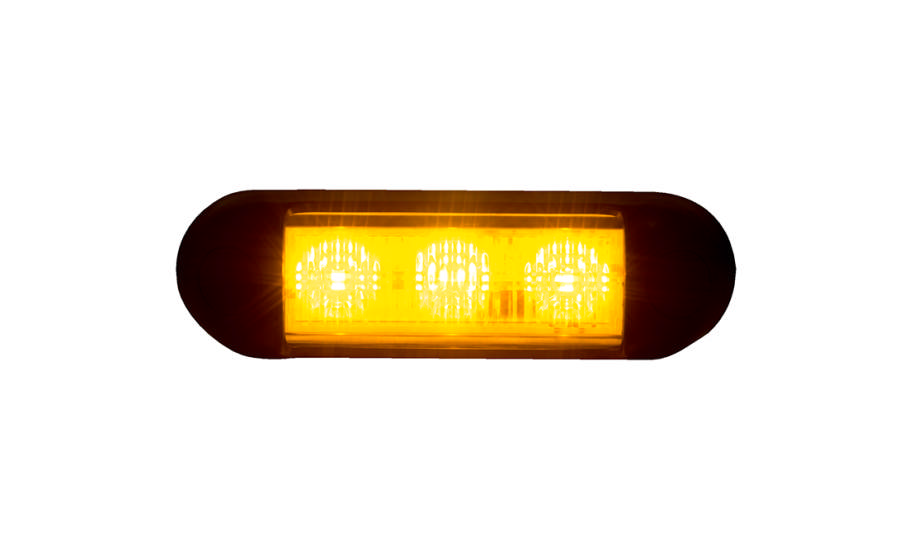 BLIXTLJUS LED 12/24V IP68 96*28*20 MM 0,5M KABEL