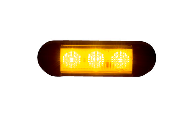 BLIXTLJUS LED 12/24V IP68 96*28*20 MM 0,5M KABEL