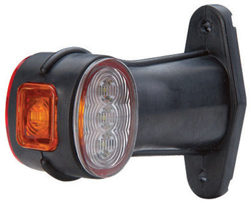 SIDOMARKERING 12/24V  OR-RÖD-VIT 5M KORT