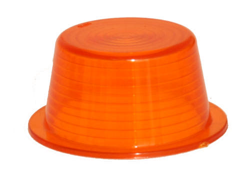 SIDOMARKERINGS GLAS  ORANGE HÖG E-MÄRKT