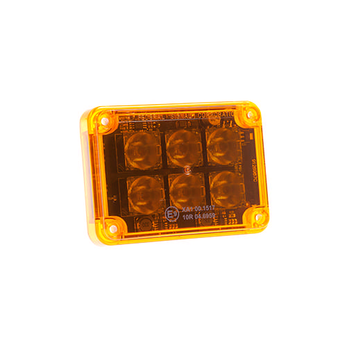 BLIXTLJUS LD116 R65  ORANGE 12/24V