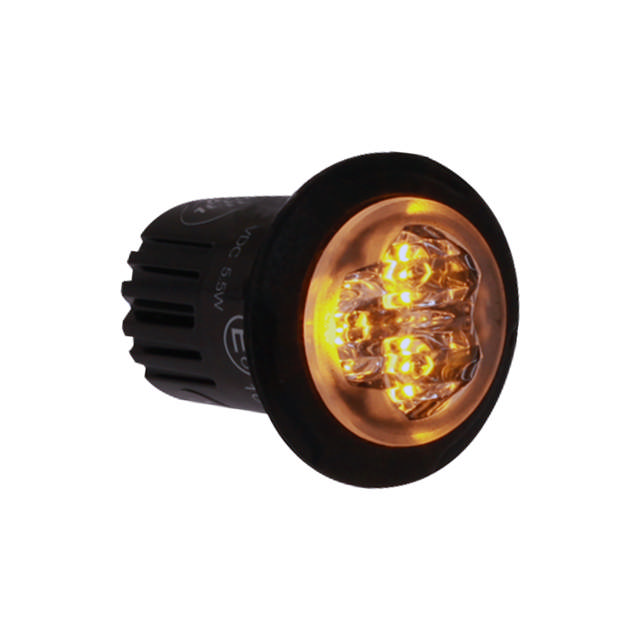 BLIXTLJUS RUNT 3 LED  ORANGE  3M