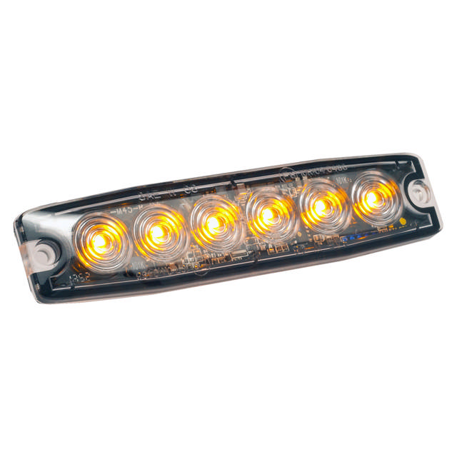 BLIXTLJUS LP6  ORANGE 12/24V