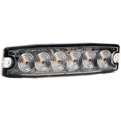 BLIXTLJUS LP6 LED VIT/KLAR 12/24V