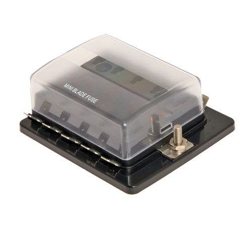 SÄKRINGSHÅLLARE MINI  10-POLIG