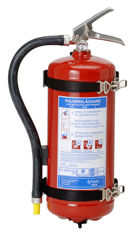 BRANDSLÄCKARE PRESTO  PULVER 4KG 27A183BC