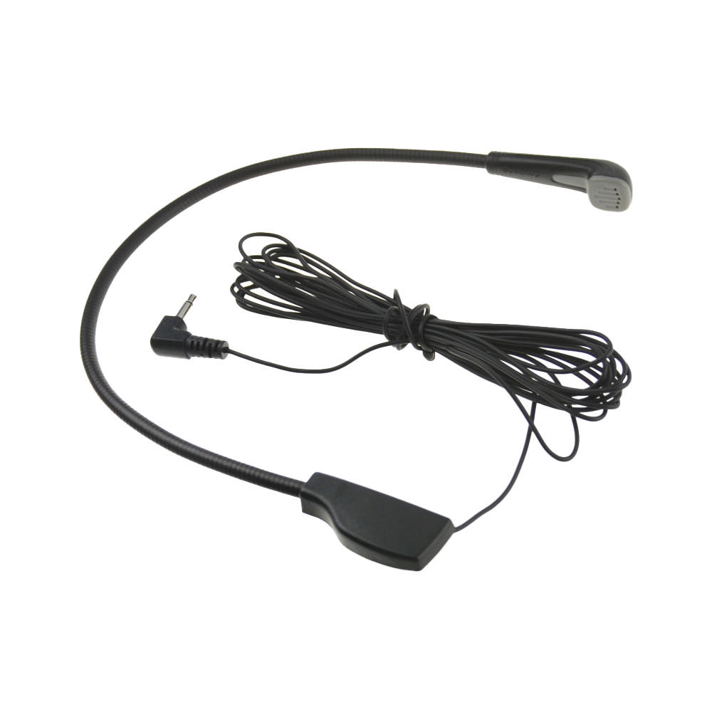 SVANHALSMIKROFON 34CM  3.5MM KONTAKT