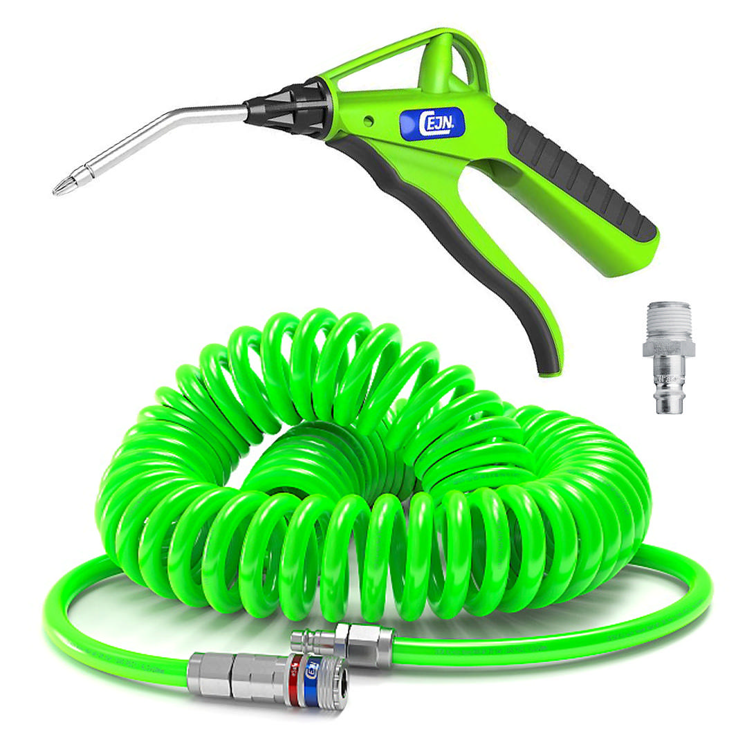 KIT BLÅSPISTOL 209 + SPIRALSLANG 320, HiVis eSafe 6,5 X 10 MM, 4 M