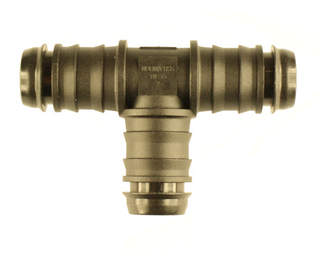 T-RÖR 15-15-15 PA12, SVART,