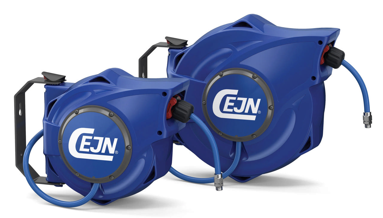 Slangupprullare för tryckluft