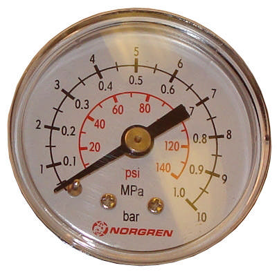 MANOMETER 0-10 BAR
