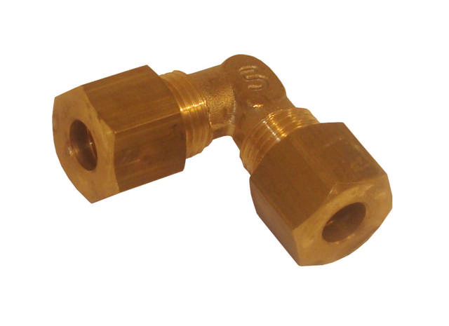 Angle joint coupling, brass