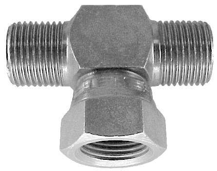 T-adapter with 60° cone position, Swivel