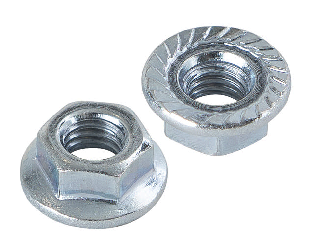 FLANGE NUT Serrated KL8