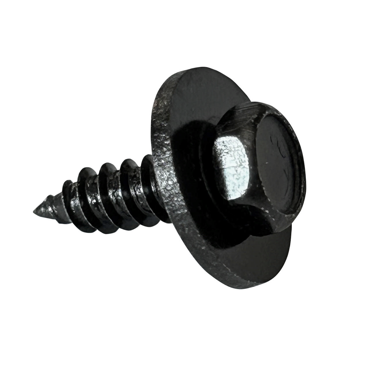 Screen screw black chrome
