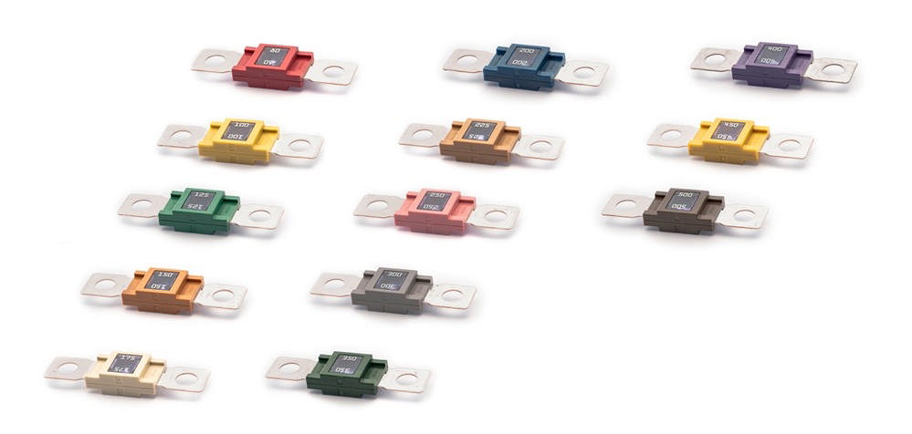 BOLT-ON SÄKRING, MEDIUM 500 A, BRUN