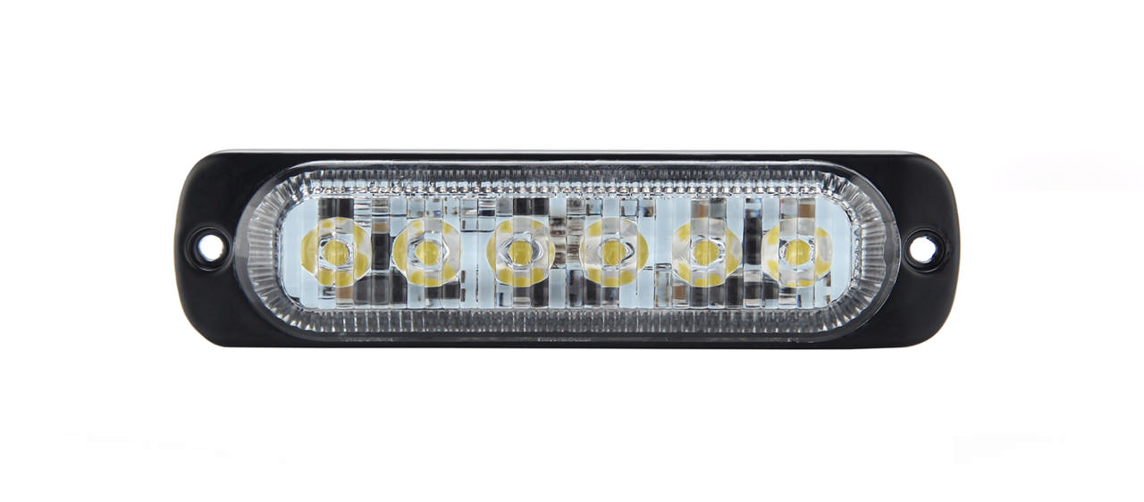 BLIXTLJUS BaseX GUL 10-30V 6 LED