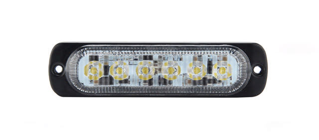 BLIXTLJUS BaseX GUL 10-30V 6 LED