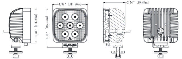ARBETSBELYSNING LED