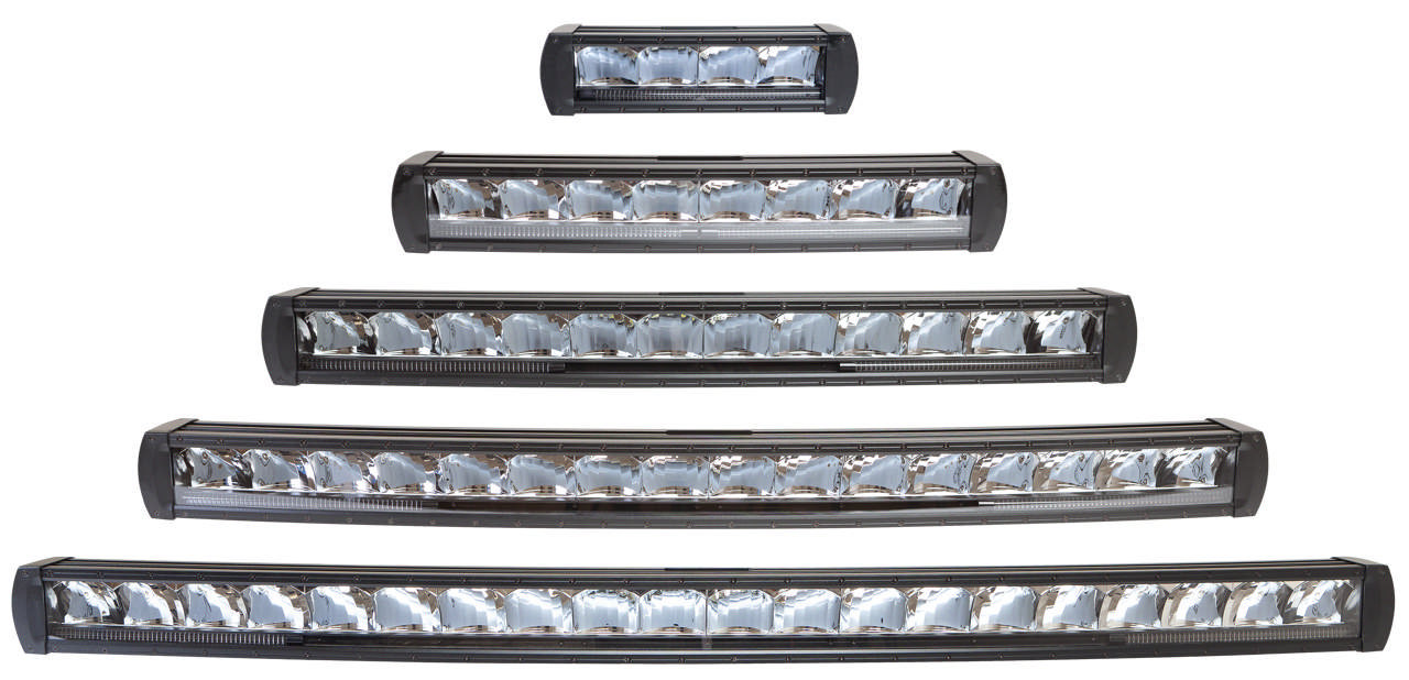 LIGHT BAR LED CURVED WITH REFLECTOR TECHNOLOGY