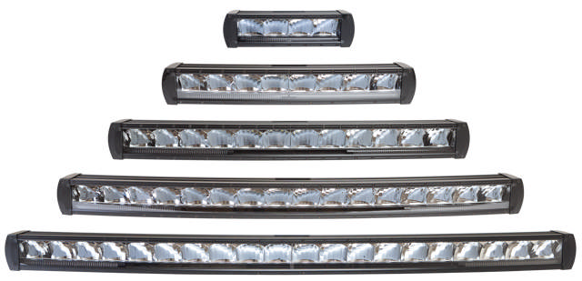 LIGHT BAR LED CURVED WITH REFLECTOR TECHNOLOGY