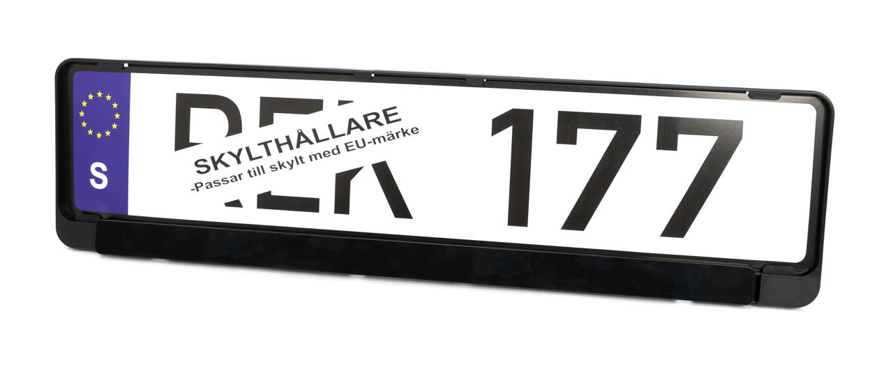 NUMBER PLATE HOLDER