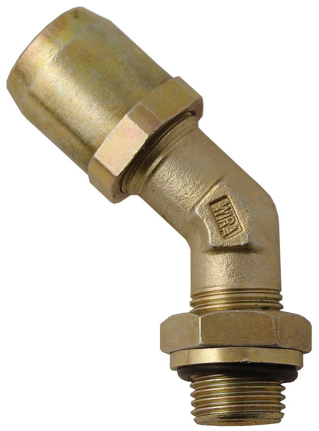 VINKELKOPPLING 12/9-M16 45° STÄLLBAR