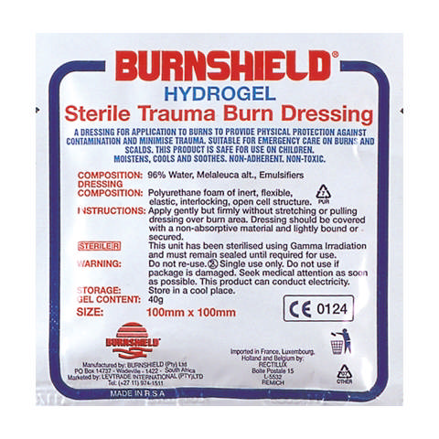 Burn Compress Burnshield