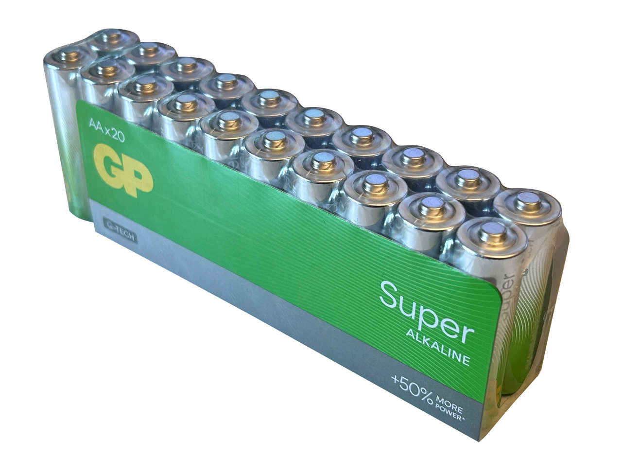 BATTERI LR6/AA 1,5V 20-PACK