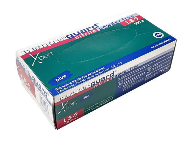 DISPOSABLE GLOVE NITRILE POWDER-FREE SEMPERGUARD