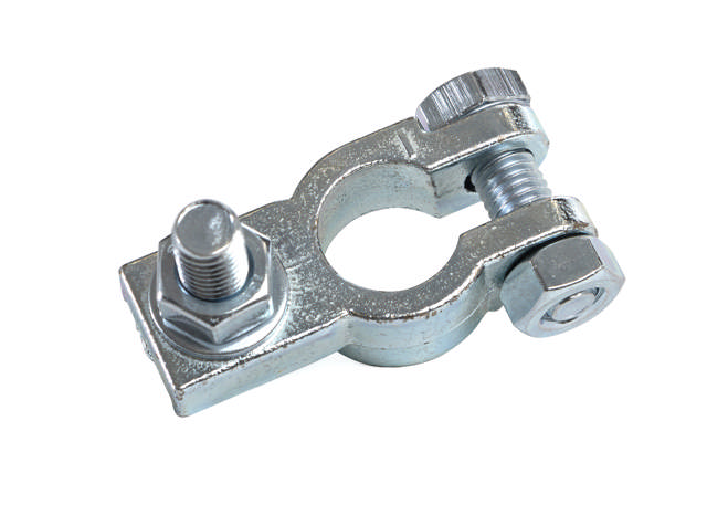 BATTERIKABELSKO (-), FÖRTENT MÄSSING