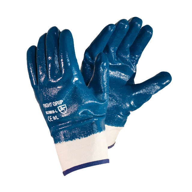 Dipped nitrile glove