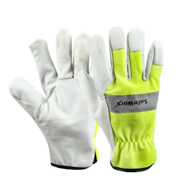 Montagehandske Hi-Viz Getnarv/Nylon